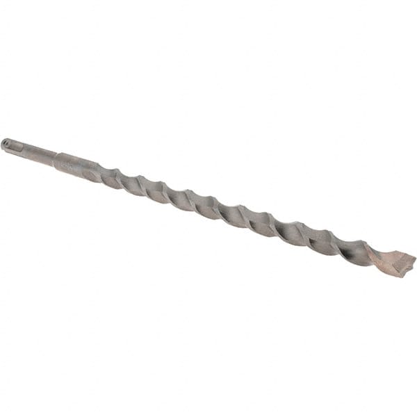 Cle-Line - 1/2" Diam, Straight Shank, Carbide-Tipped Rotary & Hammer Drill Bit - First Tool & Supply