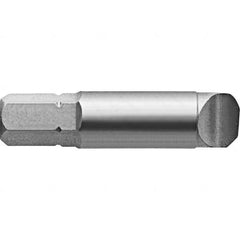 Apex - Slotted Screwdriver Bits Reversible: NonReversible Blade Width (Decimal Inch): 0.295 - First Tool & Supply