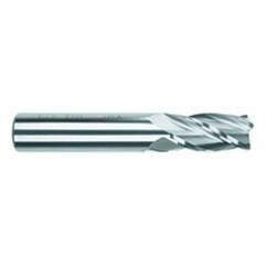 5/8 Dia. x 5 Overall Length 4-Flute Square End Solid Carbide SE End Mill-Round Shank-Center Cut-TiAlN - First Tool & Supply