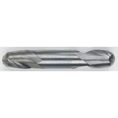 3/16 Dia. - 2 OAL - Solid Carbide - Bright - Ball Nose DE EM-2 FL - First Tool & Supply