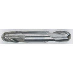 3/32 Dia. - 1-1/2 OAL - Solid Carbide - TiAlN-Ball Nose DE EM-2 FL - First Tool & Supply