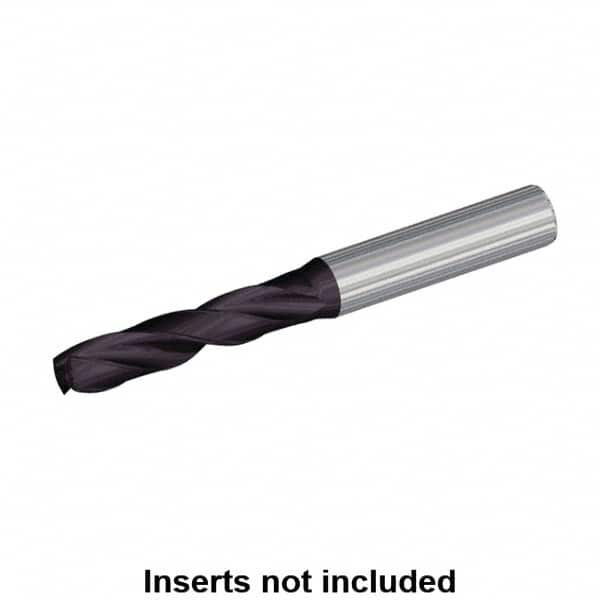 Kennametal - #36 140° Spiral Flute Solid Carbide Screw Machine Drill Bit - First Tool & Supply