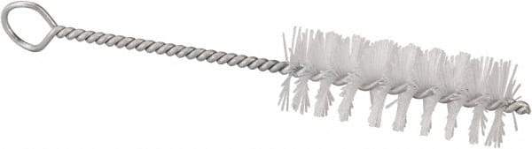 Kennametal - 3/4" Diam Nylon Spiral Brush - Single Spiral, 3/4" Filament Diam - First Tool & Supply