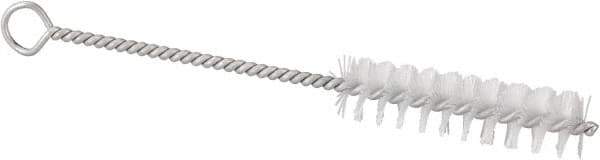 Kennametal - 9/16" Diam Nylon Spiral Brush - Single Spiral, 9/16" Filament Diam - First Tool & Supply