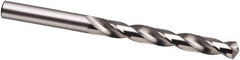 Guhring - #38 118° Solid Carbide Jobber Drill - Bright Finish, Right Hand Cut, Spiral Flute, 57mm OAL, Faceted Point - First Tool & Supply