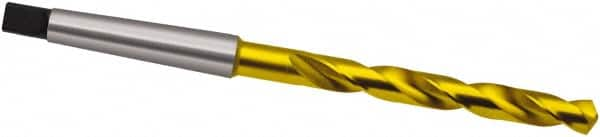 Guhring - 1-1/16", 3MT 118° Point High Speed Steel Taper Shank Drill Bit - First Tool & Supply