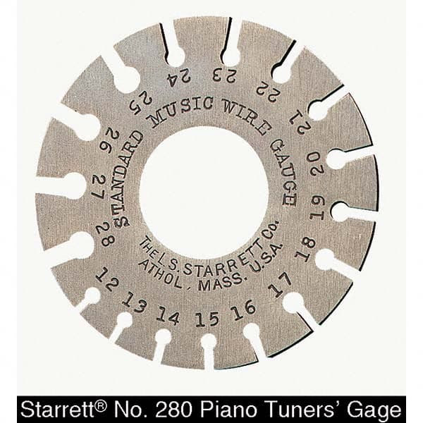 Starrett - Feeler Gages Thickness (Decimal Inch): 0.0625 Leaf Length (Inch): 9/16 - First Tool & Supply