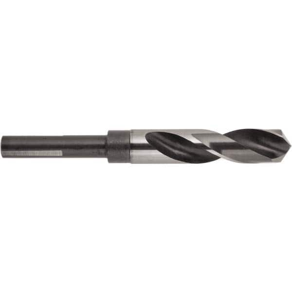 National Twist Drill - 9/16 to 1", 118° Point, Bright/Oxide Finish, High Speed Steel Reduced Shank Drill Bit Set - First Tool & Supply