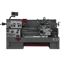 Jet - Bench, Engine & Toolroom Lathes Machine Type: Large Spindle Bore Spindle Speed Control: Geared Head - First Tool & Supply