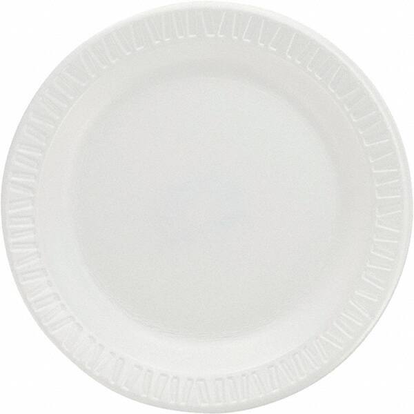 DART - Foam Dinnerware Plates, 6" - White - First Tool & Supply