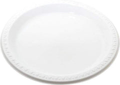 Tablemate Products - Plastic Plates, 9" - White - First Tool & Supply