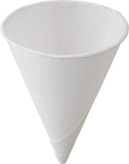 Solo - Solo Conical Paper Cold Cups, 4 oz - White - First Tool & Supply