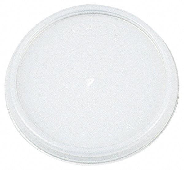 DART - Dart Lids for 8 oz Hot/Cold Foam Cups, Vented - White - First Tool & Supply