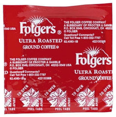 Folgers - Folgers Regular Pre-Measured Coffee Packs, 0.9 oz. each - First Tool & Supply