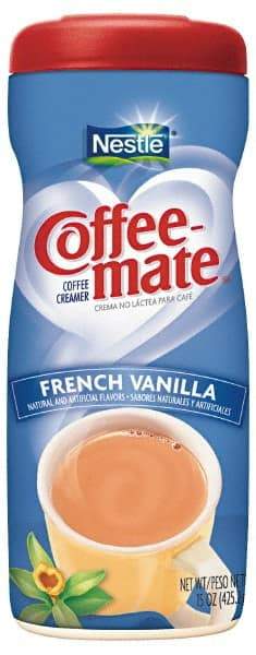 Coffee-Mate - 15 oz French Vanilla Powdered Creamer - Use with Hot Drinks - First Tool & Supply