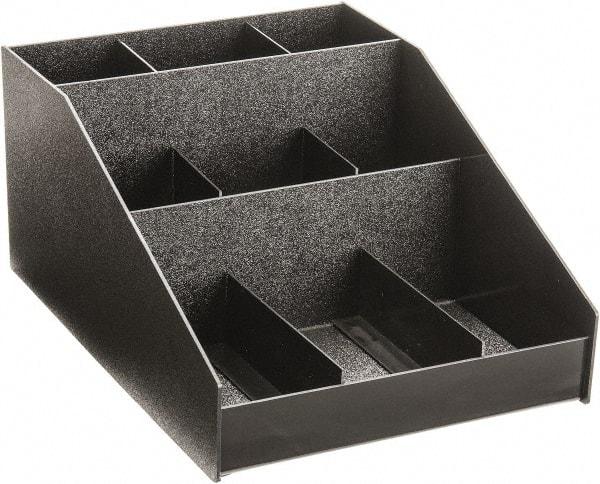 Vertiflex Products - Horizontal Organizer - 12 x 16 x 7-1/2 Inch, Black, For Use with Condiments - First Tool & Supply