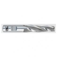 1/2 x 1/2 x 1-1/4 x 3-1/4 3 Fl HSS-CO Tapered Center Cutting End Mill -  Bright - First Tool & Supply