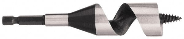 DeWALT - 13/16", 7/16" Diam Hex Shank, 6" Overall Length with 4" Twist, Ship Auger Bit - First Tool & Supply