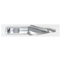 3/8 x 3/4 x 2-1/4 x 4-1/2 3 Fl HSS-CO Tapered Center Cutting End Mill -  Bright - First Tool & Supply
