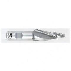 3/32 x 1/2 x 1-1/2 x 3-1/2 3 Fl HSS-CO Tapered Center Cutting End Mill -  Bright - First Tool & Supply