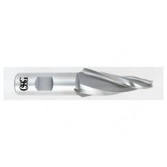 1/4 x 5/8 x 1-1/4 x 3-3/8 3 Fl HSS-CO Tapered Center Cutting End Mill -  Bright - First Tool & Supply