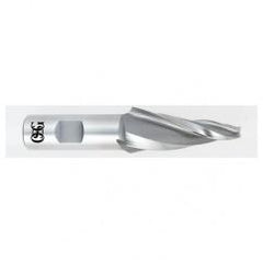 3/32 x 5/8 x 1-1/2 x 3-5/8 3 Fl HSS-CO Tapered Center Cutting End Mill -  Bright - First Tool & Supply