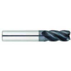 5/16" Dia. - 3/4" LOC - 2-1/2" OAL - .015-.020 Radius 4 FL Carbide S/E HP End Mill-AlTiN - First Tool & Supply