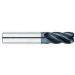 5/8" Dia. - 1-1/4" LOC - 3-1/2" OAL - .030-.035 Radius 4 FL Carbide S/E HP End Mill-AlTiN - First Tool & Supply