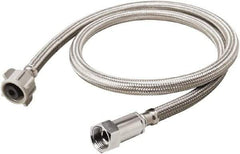 B&K Mueller - 3/8" Compression Inlet, 7/8" Ballcock Outlet, Stainless Steel Toilet Connector - Use with Toilets - First Tool & Supply