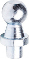 Associated Spring Raymond - 0.889" High Zinc Plated Ball Stud - For Hydraulic Dampers & Gas Springs - First Tool & Supply