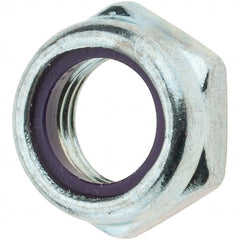 Value Collection - 1/2-20 UNF Grade 2 Hex Jam Lock Nut with Nylon Insert - First Tool & Supply