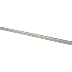 Value Collection - 12" Long x 3/8" High x 3/8" Wide, Plain Steel Oversized Key Stock - Cold Drawn Steel - First Tool & Supply