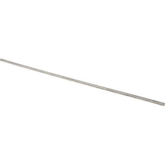 Value Collection - 12" Long x 1/8" High x 1/8" Wide, Plain Steel Undersized Key Stock - Cold Drawn Steel - First Tool & Supply