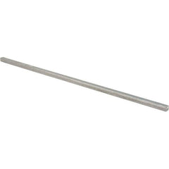 Value Collection - 12" Long x 1/4" High x 1/4" Wide, Plain Steel Undersized Key Stock - Cold Drawn Steel - First Tool & Supply