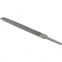 Value Collection - 6" Long, Smooth Cut, Mill American-Pattern File - Single Cut, 7/64" Overall Thickness - First Tool & Supply