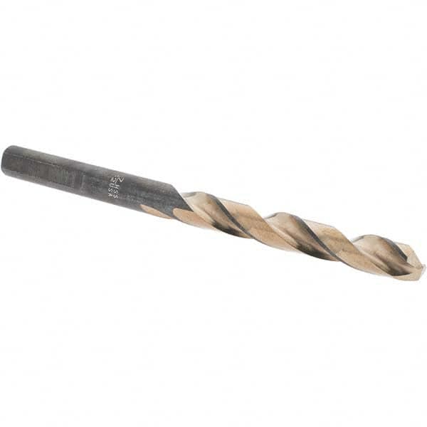 Made in USA - 7/32" High Speed Steel, 135° Point, Straight Shank Maintenance Drill Bit - First Tool & Supply