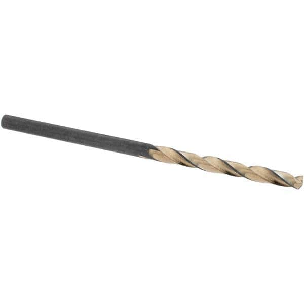 Made in USA - 7/64" High Speed Steel, 135° Point, Straight Shank Maintenance Drill Bit - First Tool & Supply