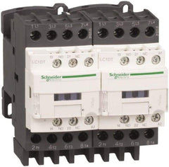 Schneider Electric - 4 Pole, 48 Coil VDC, 25 Amp at 440 VAC, Reversible IEC Contactor - Bureau Veritas, CCC, CSA, CSA C22.2 No. 14, DNV, EN/IEC 60947-4-1, EN/IEC 60947-5-1, GL, GOST, LROS, RINA, RoHS Compliant, UL 508, UL Listed - First Tool & Supply