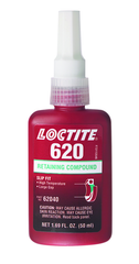 620 Retaining Compound; Slip Fit; High Strength; High Temperatures -50 ml - First Tool & Supply