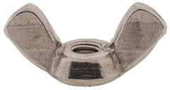 Value Collection - M4x0.70 Metric Coarse, Stainless Steel Standard Wing Nut - Grade 18-8, Austenitic Grade A2, 20mm Wing Span, 10.5mm Wing Span - First Tool & Supply