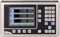 Fagor - 3 Axis, 32" X-Axis Travel, 14" Y-Axis Travel, 16" Z-Axis Travel, Milling DRO System - 0.0002", 0.0005", 0.001" Resolution, 10µm Accuracy, LCD Display - First Tool & Supply