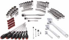 Blackhawk by Proto - 150 Piece 1/4, 3/8, 1/2" Drive Master Tool Set - First Tool & Supply