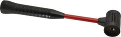 Proto - 1 Lb Head 1-1/2" Face Soft Face Hammer without Faces - 12-1/2" OAL, Fiberglass Handle - First Tool & Supply