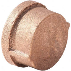 Merit Brass - Brass & Chrome Pipe Fittings Type: Cap Fitting Size: 3 - First Tool & Supply