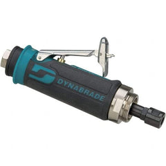 Dynabrade - 1/4 Inch Collet, 0.4 hp, 30,000 RPM Compact Router Motor - 1/4 NPT Inlet, 90 psi Air Pressure, 23 CFM - First Tool & Supply