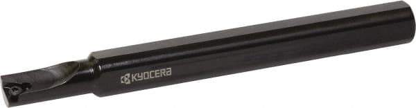 Kyocera - Internal Thread, Right Hand Cut, 5/8" Shank Width x 0.56" Shank Height Indexable Threading Toolholder - 5.91" OAL, Various Insert Compatibility, SIN Toolholder - First Tool & Supply