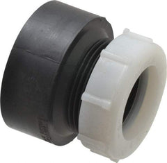 NIBCO - 1-1/2 x 1-1/4", ABS Drain, Waste & Vent Pipe Trap Adapter - Hub x SJ - First Tool & Supply