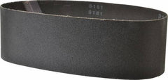 Made in USA - 3" Wide x 24" OAL, 120 Grit, Silicon Carbide Abrasive Belt - Silicon Carbide, Fine, Coated, X/Y Weighted Cloth Backing, Wet/Dry, Series S181 - First Tool & Supply