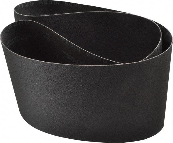 Made in USA - 6" Wide x 48" OAL, 120 Grit, Silicon Carbide Abrasive Belt - Silicon Carbide, Fine, Coated, X/Y Weighted Cloth Backing, Wet/Dry, Series S181 - First Tool & Supply