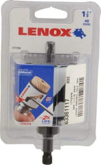 Lenox - 1-7/8" Diam, 1-9/16" Cutting Depth, Hole Saw - Bi-Metal Saw, Toothed Edge - First Tool & Supply